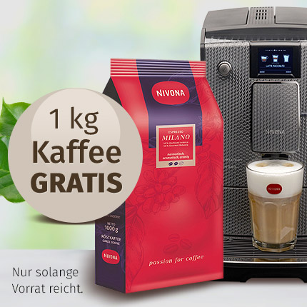 Aktion: 1kg feinster Nivona Kaffee gratis!